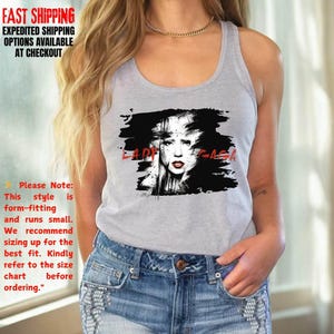 Lady Gaga Mayhem Tank - Etsy