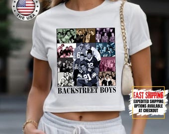 Backstreet Boys Millennium Crop Top, Pop Music Bring Memory Back Street Men Women Boys Girls Crop Top, Backstreet Fan Merch Gift