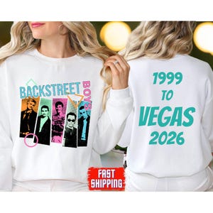 Backstreet Boys Vegas 2026 Sweatshirt, Pop Music Bring Memory Back Street Hoodie, Bring Memory Back, BSB Rock Sweatshirt
