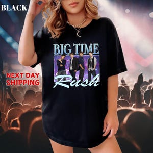 Big Time Rush Shirt, Big Time Rush In Real Life Worldwide Tour 2025 TShirt, Big Time Rush 2025 Concert Tee, Big Time Rush Fan Gift