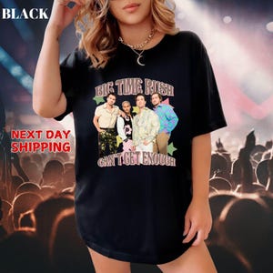 Big Time Rush Shirt, Big Time Rush In Real Life Worldwide Tour 2025 TShirt, Big Time Rush 2025 Concert Tee, Big Time Rush Fan Gift
