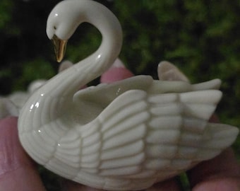 Lenox Swan Figurine 24k