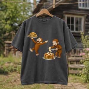 90s Monkey Shirt - Etsy