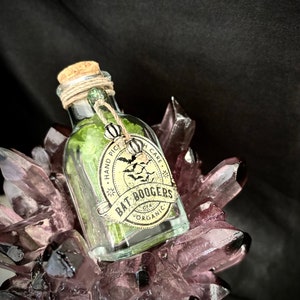 Bat Boogers  / Apothecary Jars / Halloween Collectibles / Magical  Ingredients / Potion Bottles / Oddities / Alchemy Jar / Witches / Wizards