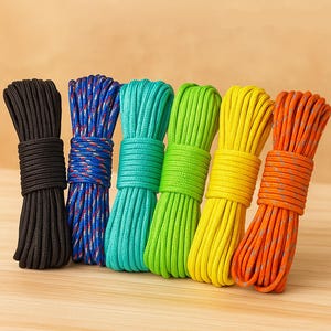 Braided Polypropylene Rope 1/4&quot; – 150 FT All-Purpose Lightweight Utility Cord for Crafts, DIY, Outdoor Projects & Home Decor