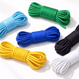 Cuerda trenzada de polipropileno con forma de diamante (1/4" - 3/8") para uso en exteriores.