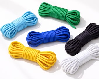 Cuerda trenzada de polipropileno con forma de diamante (1/4" - 3/8") para uso en exteriores.