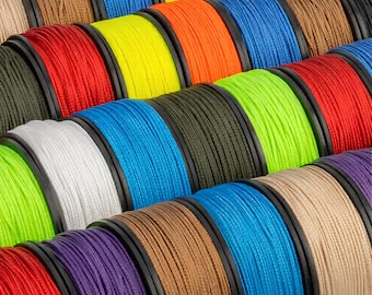 Cordón de nailon microtrenzado, 1,18 mm de diámetro, para la fabricación de joyas (38 metros)