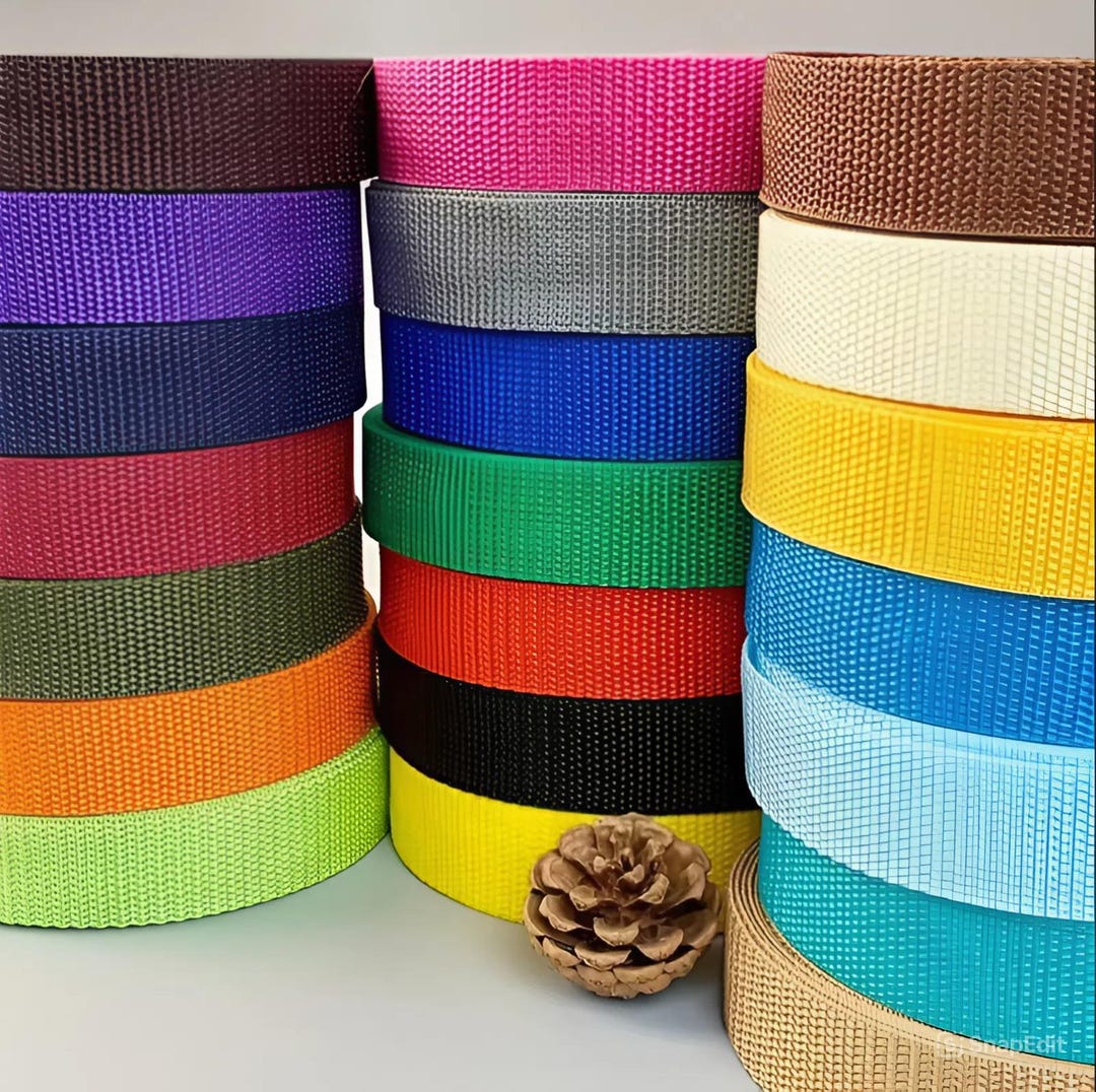Chainpolyester Web Strap Polypropylene Light Weight Webbing Strap - Multiple Colors, Widths ...