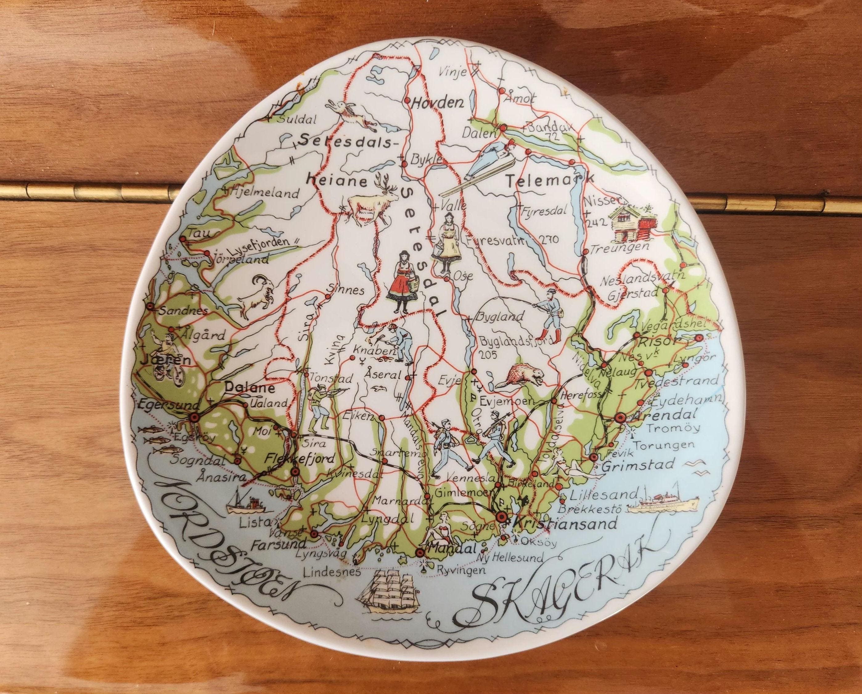ponta　Stavangerflint Norway 4枚セット Stavangerflint Norway - Etsy
