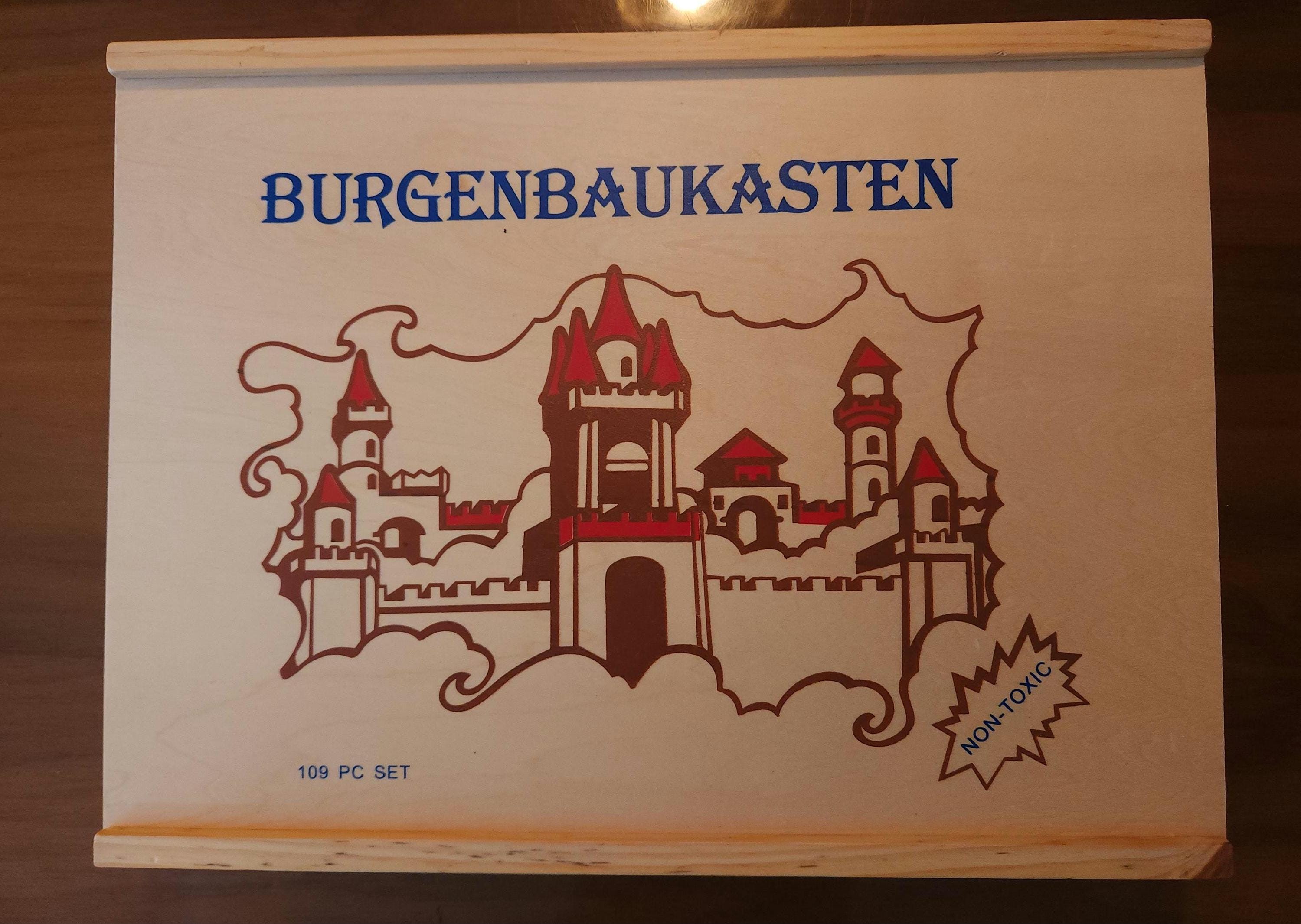 ドイツの100年近く前のブロック積み木 アンテーク Vintage Germany Wood Blocks - Etsy