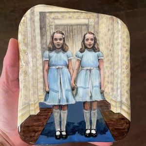 The Shining Twins Art Stone