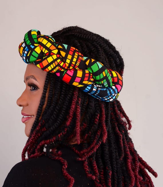 Vibrant Braided Headbands - Set of Three 3-Pack Mexican Braided Headbands | Handcrafted with Cambaya  main image 4