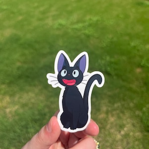 Cute Cat | Witch Cat | Anime Inspired Sticker 2.8” x 2”