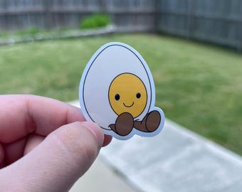 Jelly Egg Sticker, 1.5” x 1.8”
