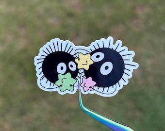Soot Spirit/Sprite | Ghibli Anime Inspired Sticker 1.9” x 1.6”
