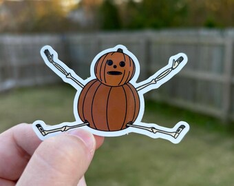 Pottsfield Pumpkin | OTGW Inspired Sticker 2.7” x 1.7”