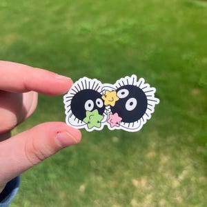 Soot Spirit/Sprite | Anime Inspired Sticker 1.9” x 1.6”