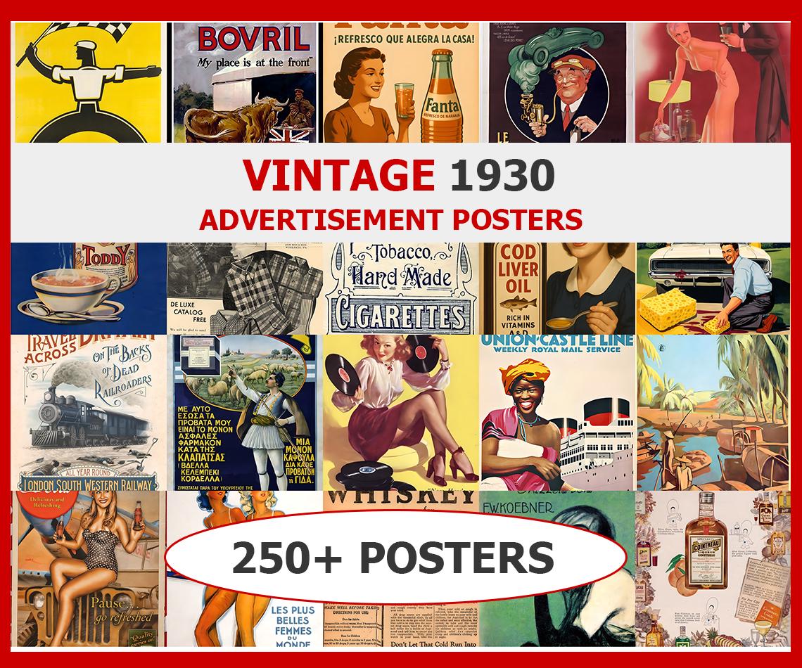 1930s advertisements - Etsy 日本