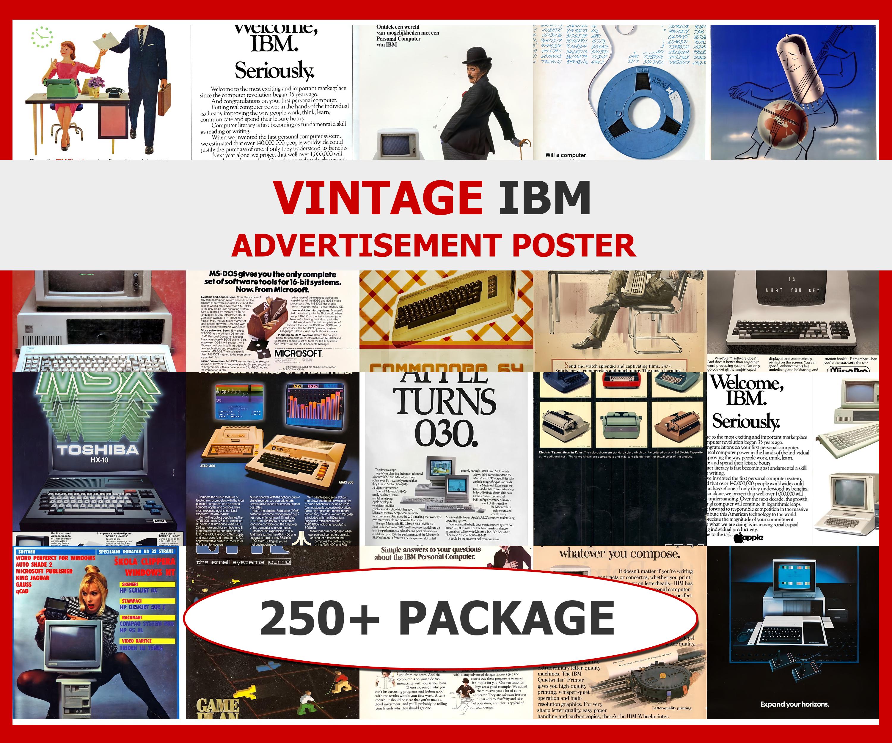 Retro Computer Ad - Etsy