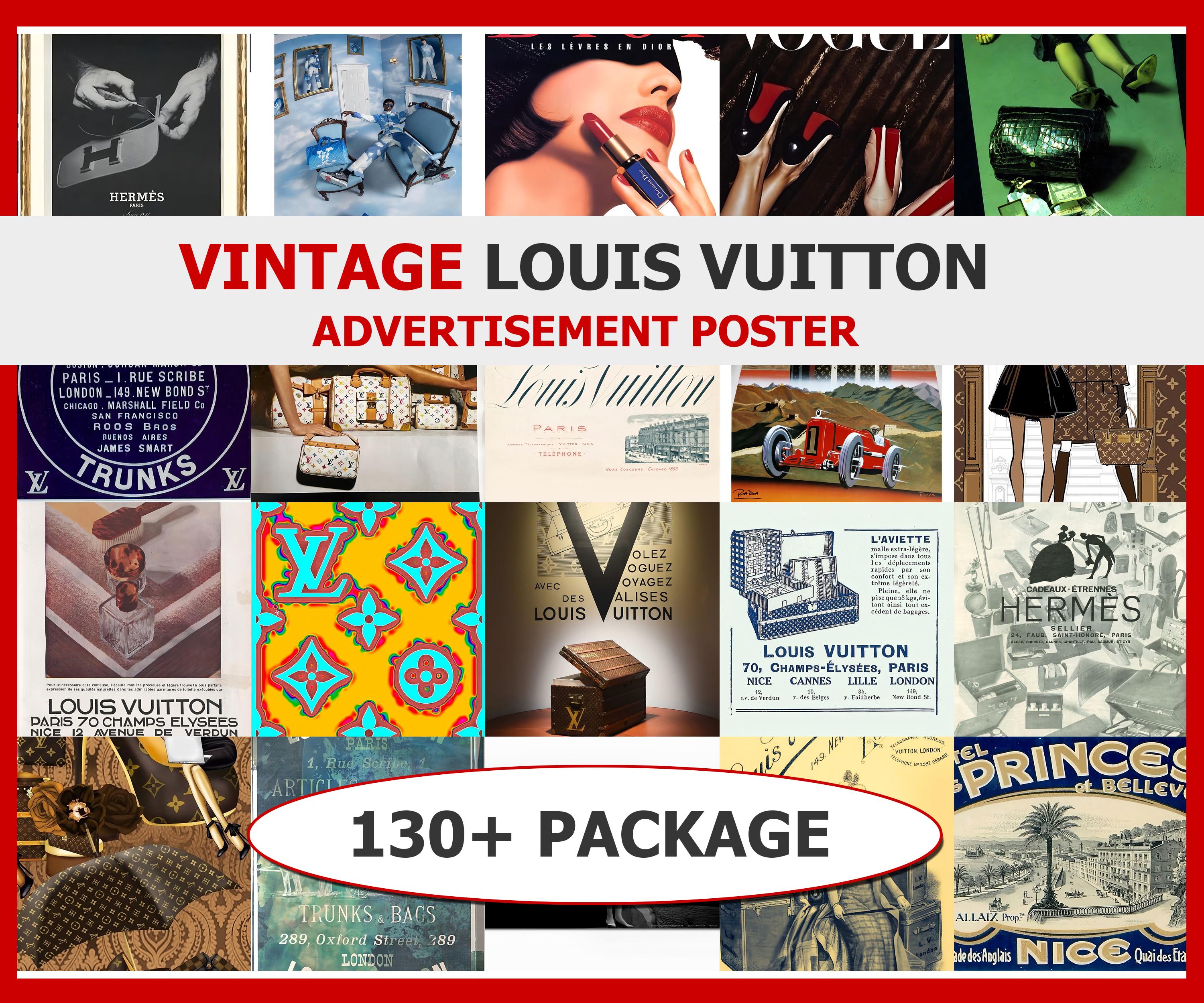 Louis Vuitton Poster - Etsy