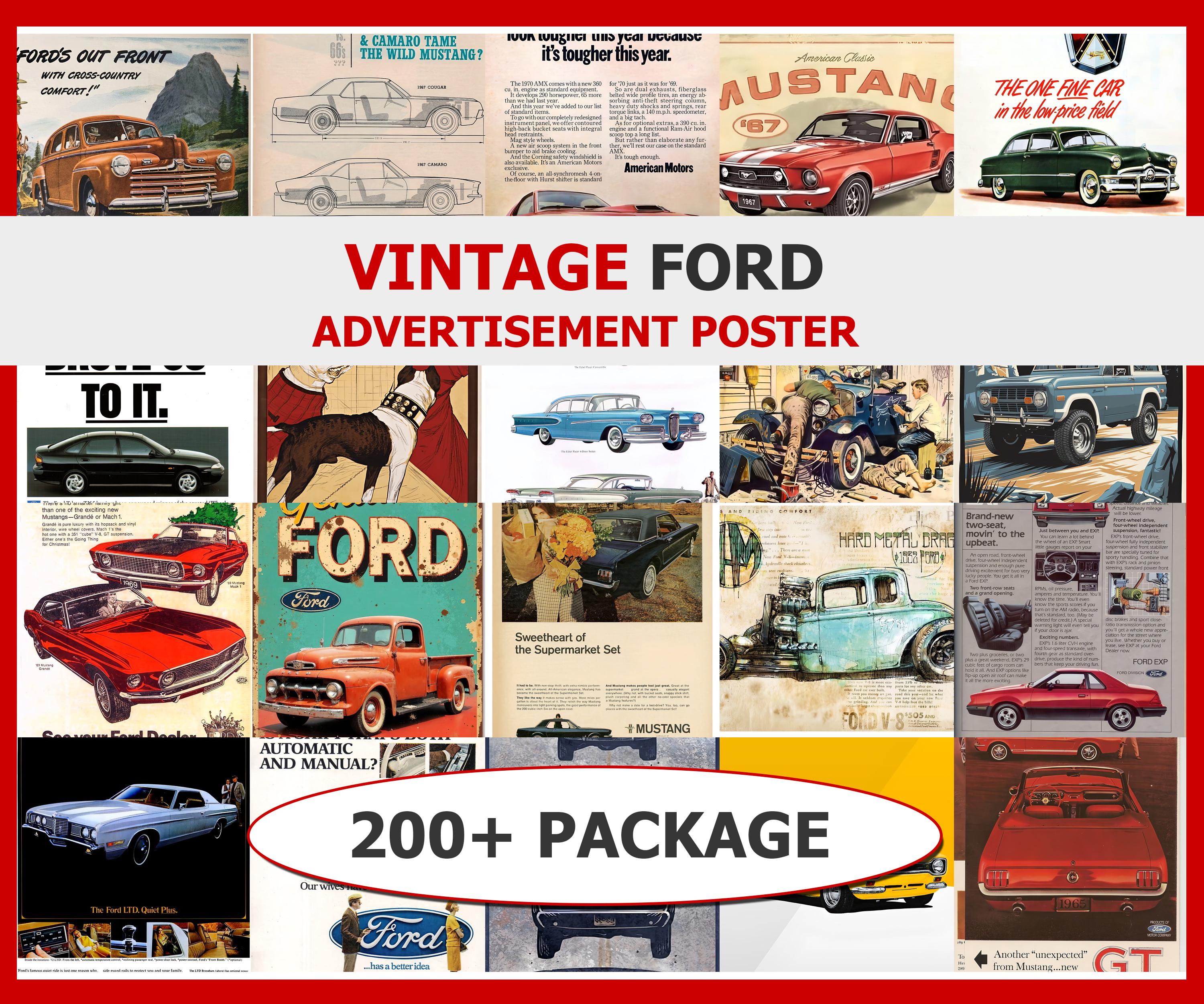 Ford Posters - Etsy Canada