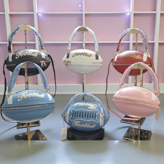 Football Shaped Handbag