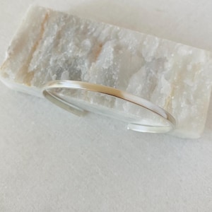 Silver cuff bracelet, sterling silver cuff, thick cuff, gift for her, smooth cuff, unisex bracelet, men cuff, minimalist jewelry.