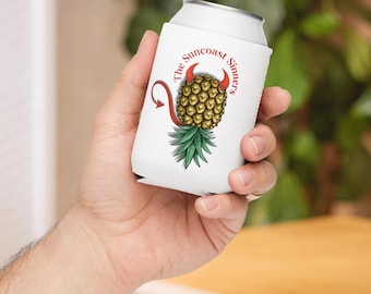 The Suncoast Sinners Neoprene Can/Bottle Holder | Swinger Koozie | Insulated Drink Sleeve