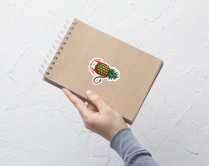 The Suncoast Sinners Lifestyle Sticker – Devil Pineapple Logo