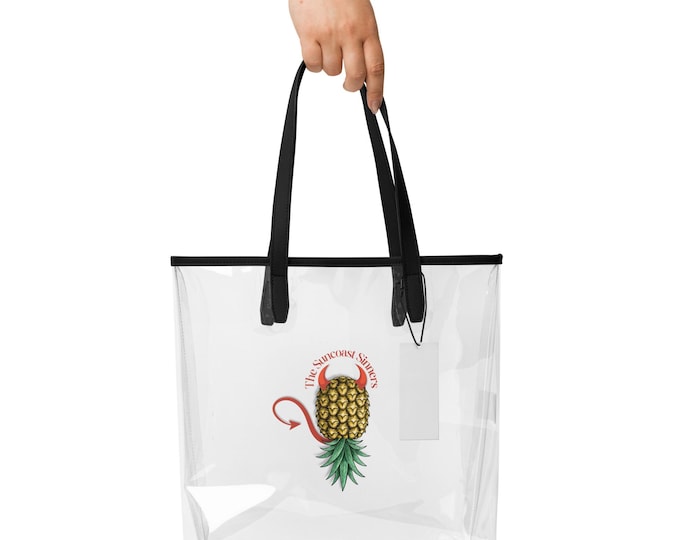 The Suncoast Sinners Clear tote bag