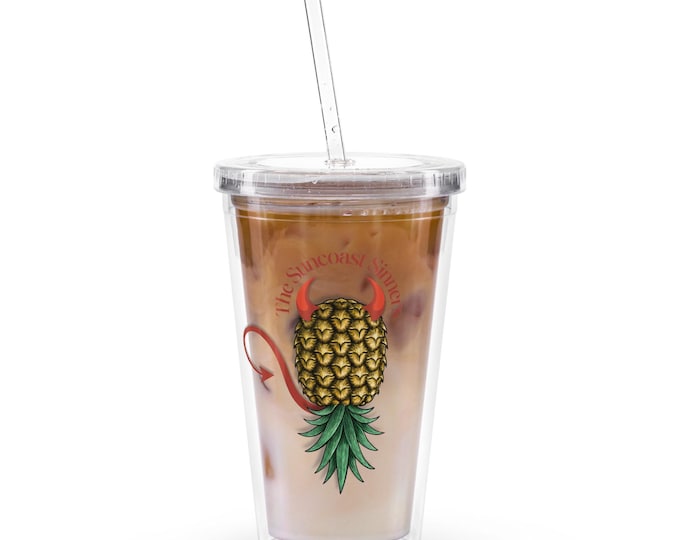 The Suncoast Sinners, Clear Acrylic Tumbler