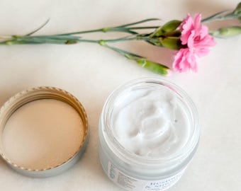 Calming Face Cream for Sensitive Skin - Soothing Moisturizer for Stressed Skin - Restore & Smooth Lotion