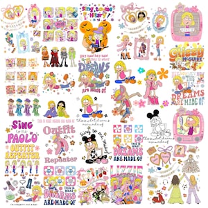 What Dreams Are Made Of PNG, Lizzie McGuire 32 Files Bundle, Retro 90s Mickey Ears Tshirt Print File, Disney Digital Download PNG