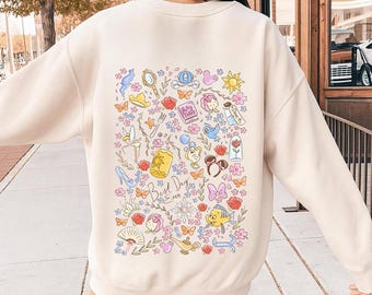 Vintage Disney Coquette Bow Floral Png, Best Day Ever Png, Walt Disney trip Png, cute Disney doodles Png