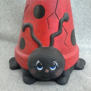 Ceramic Ladybug Pot (finished - Etsy