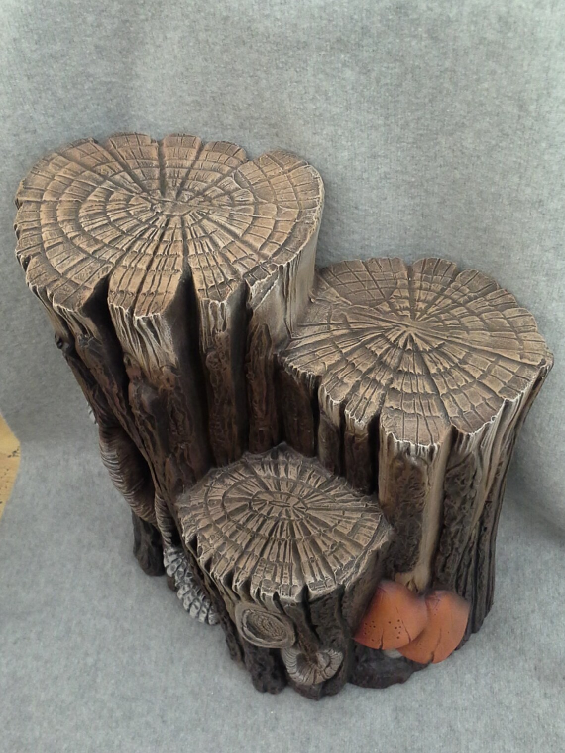 Ceramic Tree Stump (finished) - Etsy