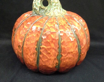 Medium Glazed Pumpkin Finished