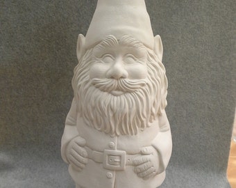 Ceramic Gnome Bisque (unfinished)
