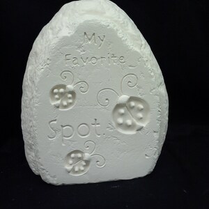 Lady Bug Rock (Bisque)