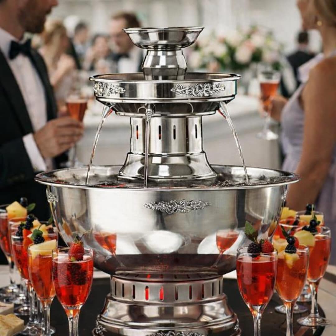 Cocktail Fountain Party Fountain Buffet Decor Bar Fountain Mimosas Bar ...