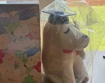 Avon Autograph Hound Stuffed Animal / Avon