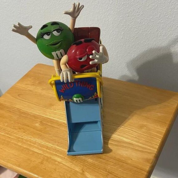 Wild Thing Slide M&M Dispenser Red and Green - Etsy