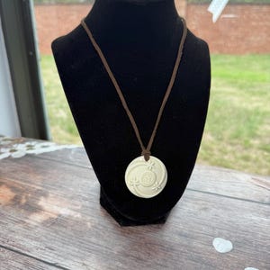 Haiku Awakenings Ceramic Necklace | Vintage Avon Necklace | Retro Costume Jewelry | Avon Collectible Gift for Her | Item 150