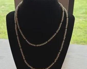Collier de perles classique Avon avec perles dorées | Collier Avon vintage | Bijoux fantaisie rétro | Cadeau de collection Avon pour elle | Article 596