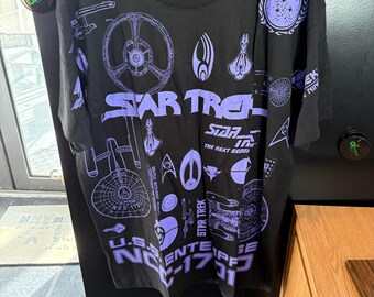 Disfraz de ciencia ficción auténtico de Star Trek: La Nueva Generación (talla XL para adultos)