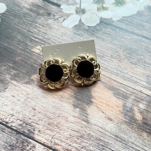 Brincos de piercing com visual luxuoso | Joias clássicas e elegantes da Avon | Avon retrô | Brincos Post | Presente para ela | Item 35
