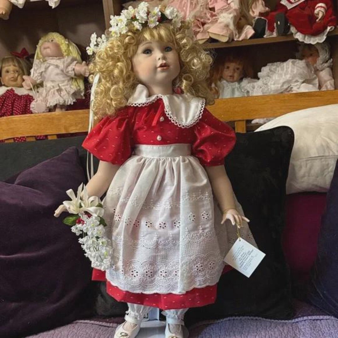 Joy Represents Winter by Marie Osmond Porcelain Doll Limited