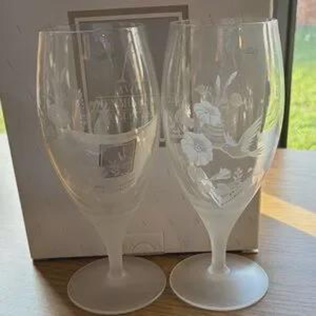 Avon Hummingbird Crystal Collection, Beverage, Glasses / Avon ...