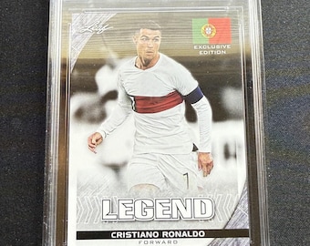 Cristiano Ronaldo 2024 Leaf Legend Flag CCG 10 RC